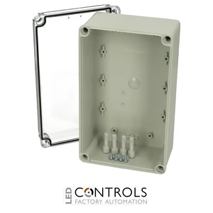 8724018 Fibox PC M 95 T Enclosure, Polycarbonate Transparent cover