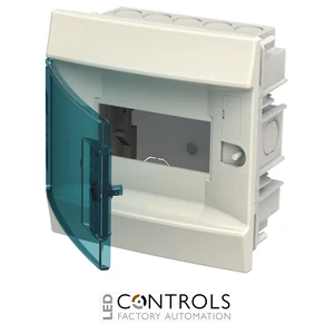 1SLM004100A1201 ABB MISTRAL41F 41A06X12 IP41 Flush-Mounted Enclosure 6 Module Transparent Door - image 2