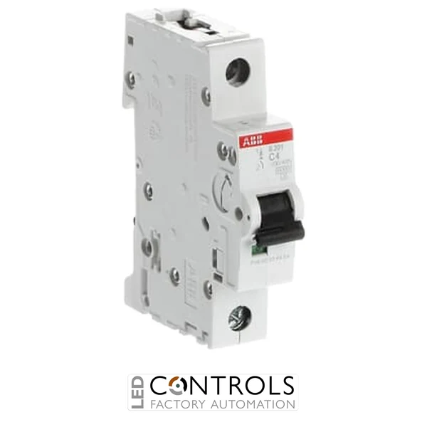 S201-C4 Miniature Circuit Breaker - 1P - C - 4 A