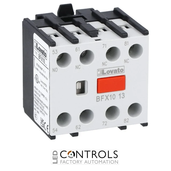 BFX1013 - AUX. CONTACT 1NO+3NC W CENTRE MOUNTING
