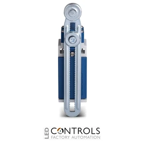 EMAS L5K13MEM123 EMAS L5 SERIES LIMIT SW. SNAP ACTION 1NC+1NO LONG METAL ROLLER - image 3