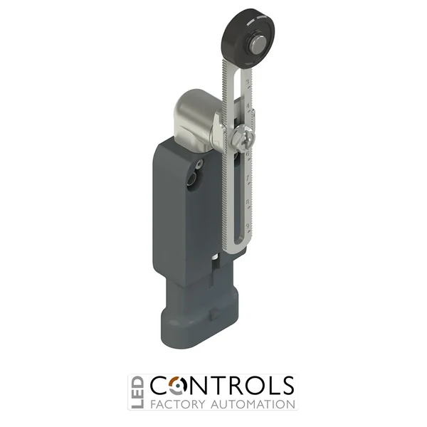 NF B112KP-SAK Pizzato Modular prewired switch with adjustablelength straight metal revolving lever diam. 20 roller