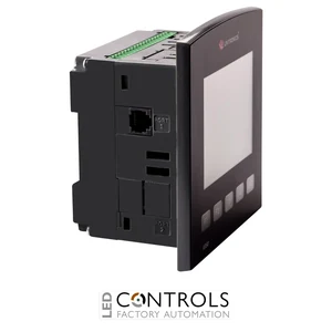 V350-J-B1 Unitronics Vision 3.5" graphic display and keypad HMI and PLC onboard I/Os accepts I/O expansions up to 512 I/Os