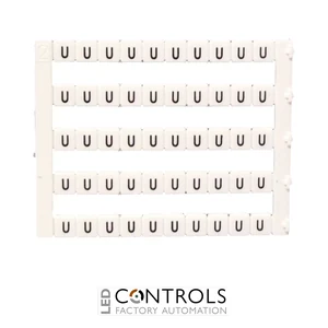 MT5-U IMO Marker 5 x 5 mm White, Printed U