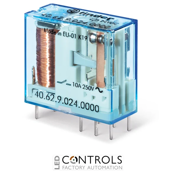 Finder 40.62.7.012.4000 - 40 Series Miniature PCB Relays
