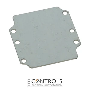 9823017 Fibox AM 0818 Mounting plate, for enclosures: 177x81x57, 252x81x57