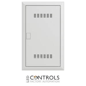 2CPX031391R9999 ABB UK630MV UK600 Flush-Mounted Ventilated Multimedia Enclosure 3 Row 36 Module RAL 9016 IP30