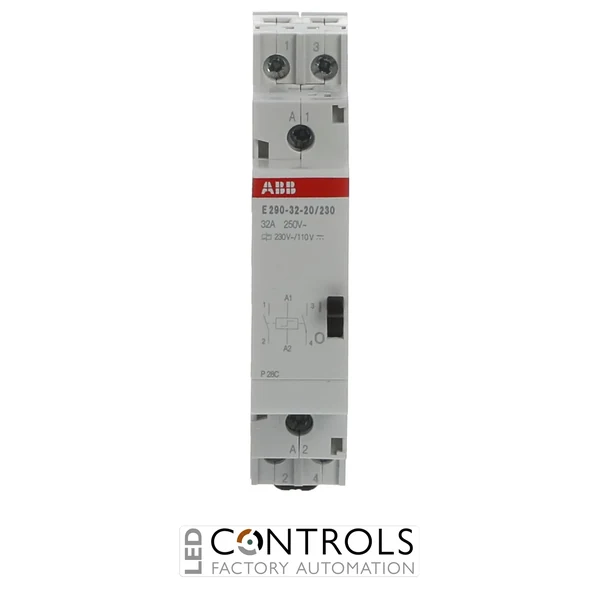 2TAZ322000R2012 ABB E290-32-20/230 Latching Relay 2NO 32 A 230 V AC / 110 V DC