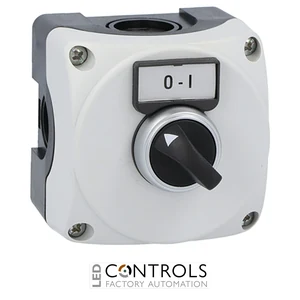 LPZP1B8300 - GREY CONTROL STATION+SELECTOR+1NA+O-I