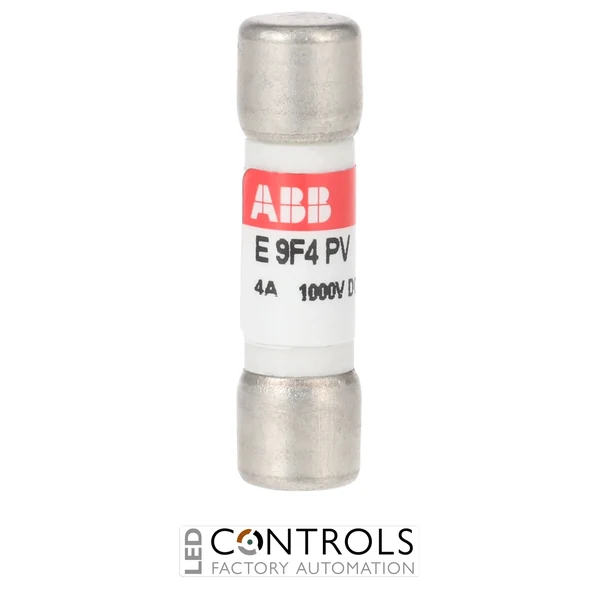 2CSM213486R1801 ABB E9F4PV E 9F4 PV 4 A 1000 V DC gPV Photovoltaic Fuse