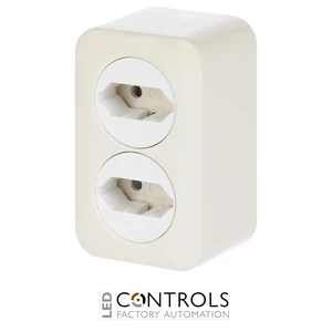2CPX061177R9999 ABB ZE225 EURO Double Socket 230 V AC - image 2