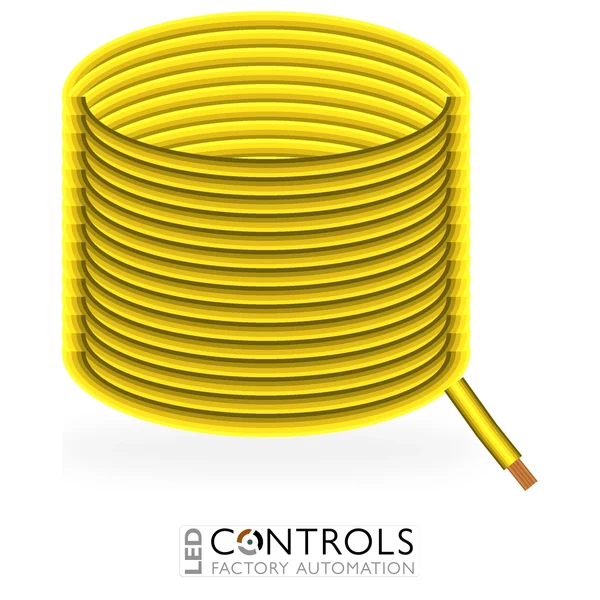 Eland Tri-rated Panel Wire H07V2-K 4mm² Yellow – per metre