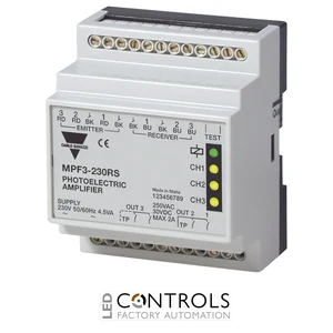 mpf3-230rs - photo amp 3 ch 230vac