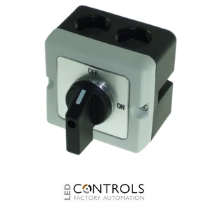 PE20A-A2-90 IMO Cam Switch 2 Pole 2 Position Enclosed 90 Deg ON/OFF, 20A