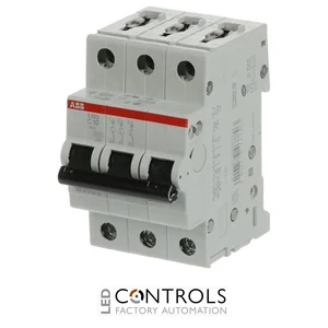 S203-C10 Miniature Circuit Breaker - 3P - C - 10 A - image 2