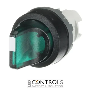 1SFA611202R1102 ABB M2SS3-11G Green Illuminated 2-Position Momentary Selector Switch - image 3