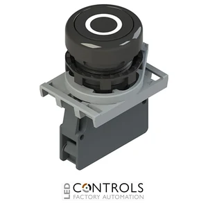 E2 AC-DXBC1227 Pizzato Complete unit with pushbutton, fixing adapter and contact