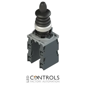 E2 AC-DXBC2628 Pizzato Complete unit with joystick, fixing adapter and contacts