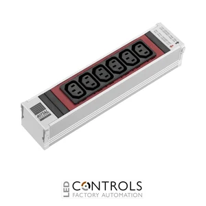DK7856.082 Rittal Plus socket module C13 6-way red non-switchable
