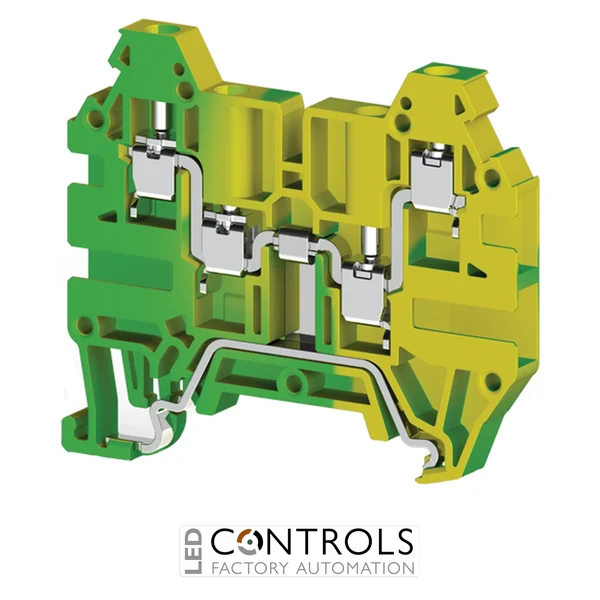 ERDTPE2.5 IMO Distribution Terminal, EARTH 2.5mm, 1 Input/3 Output