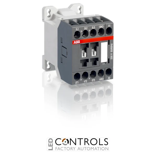 1SBL101001R2001 ABB AS09-30-01-20 ABB AS09-30-01-20 3 Pole Mini Contactor 09A 1NO Auxiliary Contact 220-230V AC / 230-240V AC Coil