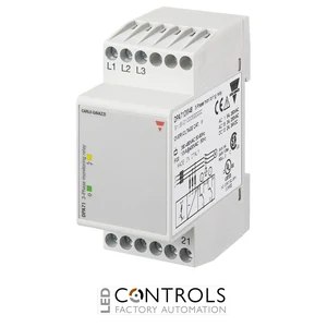 DPA71DM23_-_3_phase_AC,_DIN_rail_housing,_208-240VAC_PS,_DPDT_relay_output