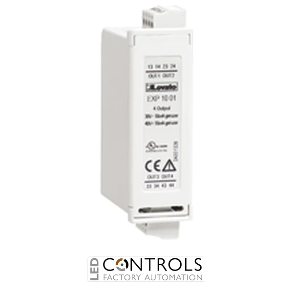 EXP1001 Lovato expansion module 4 static outputs, opto - isolated