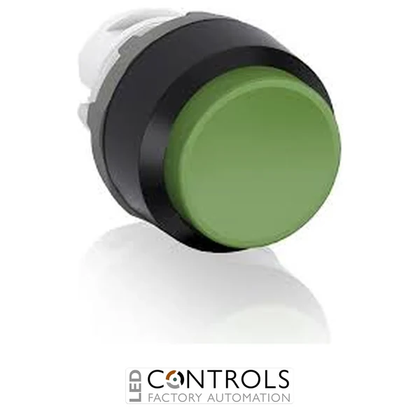 abb momentary green non-illuminated extended push button 22mm mp3-10g