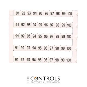 MT5-91-100 IMO Marker 5 x 5 mm White, Printed 91-100