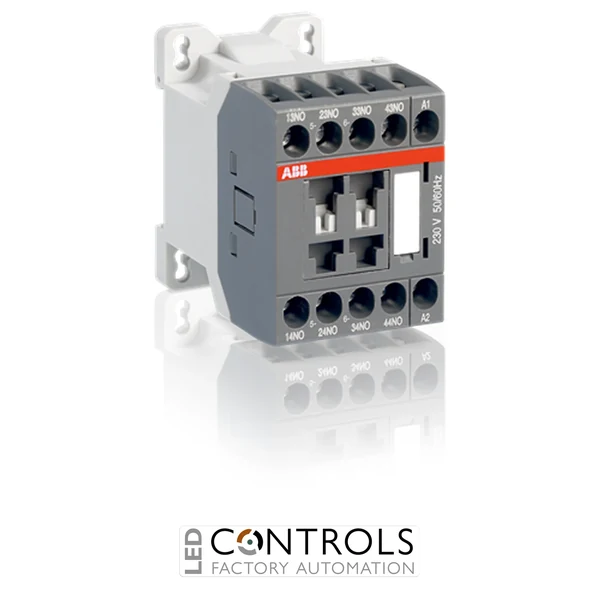 1SBH101001R2031 ABB NS31E-20 4 Pole 3NO 1NC Contactor Relay 24V 50/60Hz Screw Terminals
