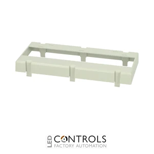3730621 Fibox B12 10621-45 Front plate for window 12 modules
