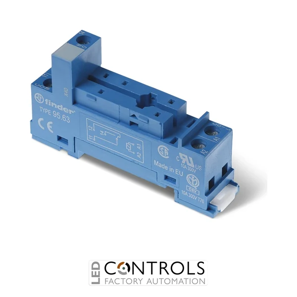 Finder 95.65SMA - 95 Series Sockets for 40 Series relays