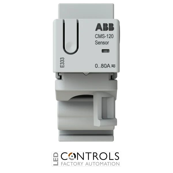 2CCA880240R0001 ABB CMS-120DR 18 mm 80 A DIN-Rail Open-Core Current Sensor
