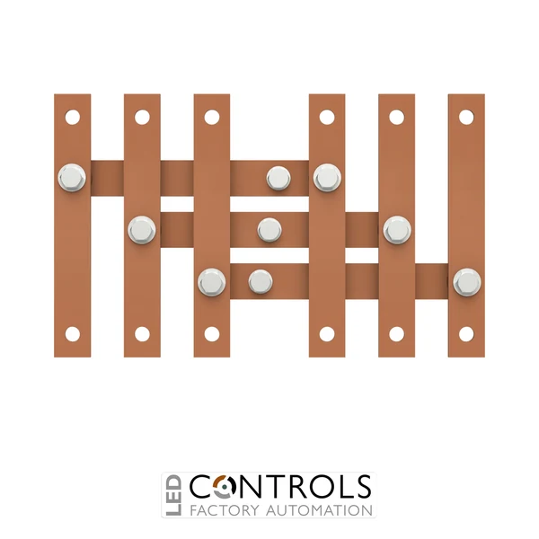 2CPX060447R9999 ABB ZH218 630 A 30 × 10 mm Busbar System