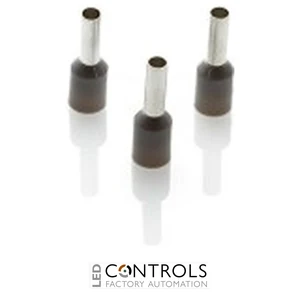 CEF2508F(1000) Partex FERRULE 2.5mm GREY SINGLE (1000)