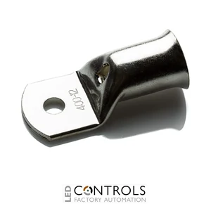 COL400-12 Partex copper tube ring terminal, 400mm², M12 stud, pack 5