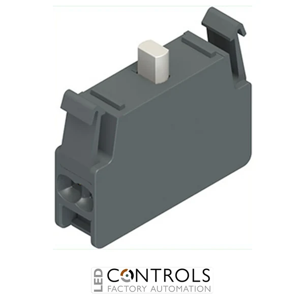 E2 CP10L2M1 Pizzato Panel fixing contact block, slow action 1NO early make