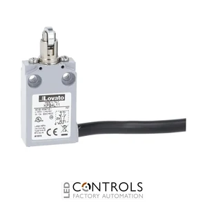 KPB4L11 - TOP ROLLER PREWIRED METAL 1NO+1NC SLOW B