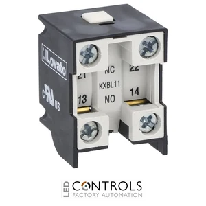KXBS02 - AUXILIARY CONTACT BLOCK 2NC SNAP ACTION