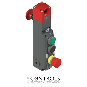 NG 2D7D415B Pizzato NG series safety switch with lock and integrated control devices
