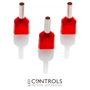 TCEF1508G(1000) Partex FERRULE 1.5MM RED DOUBLE (1000)