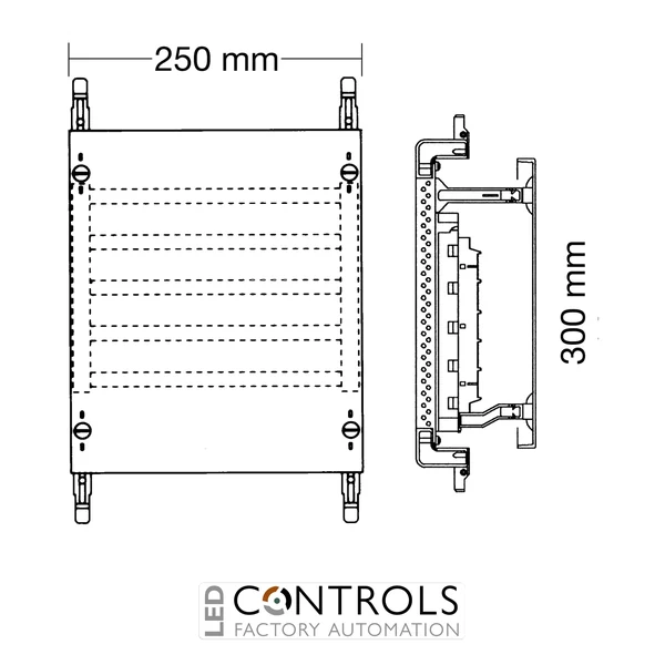 2CPX037812R9999 ABB ED71SA Busbar Expansion 1PW 5-Pole 250A