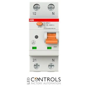 S-ARC1 C13 Arc Fault Detection Device (AFDD) with MCB - 1P+N - C - 13 A - 6 kA