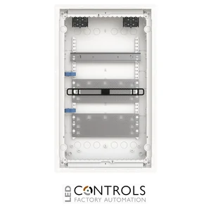 2CPX031395R9999 ABB UK636MB UK600 Flush-Mounted Multimedia Distribution Unit 3 Row 36 Modules Without Door IP30 RAL 9016
