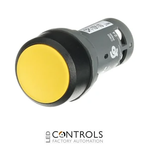 1SFA619100R1013 ABB CP1-10Y-10 Compact Pushbutton Yellow 1NO - image 2