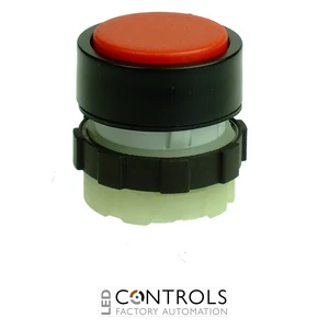 BS3DRED IMO Pushbutton Spring Return Red, Black Bezel