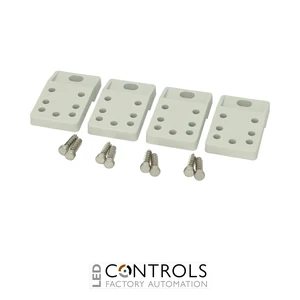 8280003 Fibox TF CAB Wall fastening lug kit (4 lugs, Polyamide)