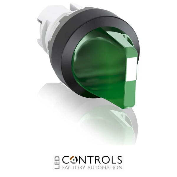 1SFA611202R1102 ABB M2SS3-11G Green Illuminated 2-Position Momentary Selector Switch