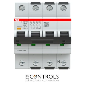 2CDS383103R0428 ABB S303P-Z10NA Miniature Circuit Breaker - 3+NP - Z - 10 A - image 2