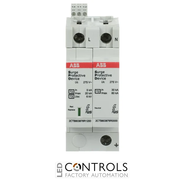 2CTB803972R1300 ABB OVR T2-T3 1N 20-275 P TS QS Type 2+3 Surge Protection Device